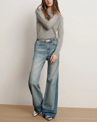 CRINKLE LEATHER ARCH BELT