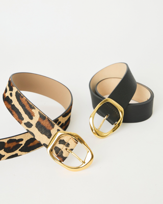EDMOND MINI CALF-HAIR BELT
