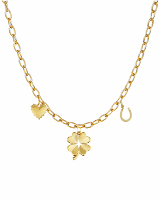 LUCK & LOVE CHARM NECKLACE