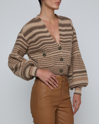 CHRISTABEL STRIPE CARDI