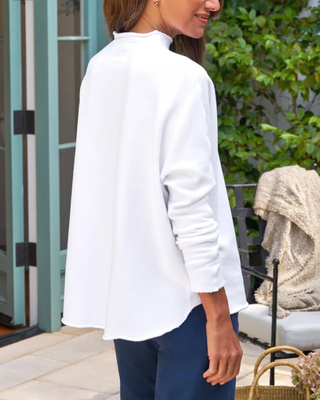 EFFIE L/S FUNNEL NECK CAPLET