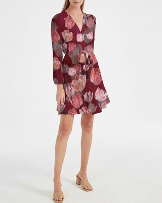 LIV PLEATED MINI DRESS