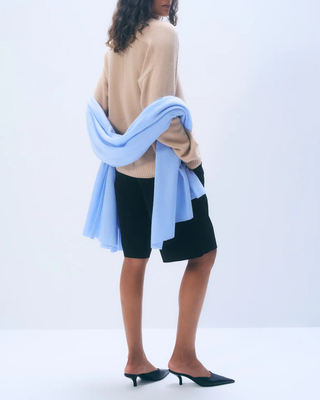 CASHMERE TRAVEL WRAP
