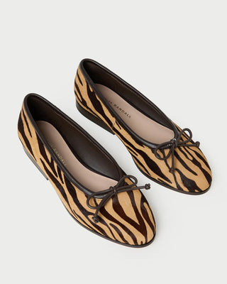 NOELLE ZEBRA BALLET FLAT