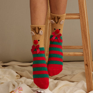 CHRISTMAS FUZZY SOCKS