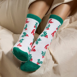 HOLIDAY FUZZY SOCKS GIFT SET