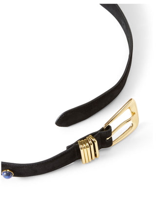 STONE EMBELLISHED ARCH BELT