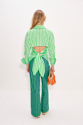 LOCH POPLIN BUTTON-UP SHIRT