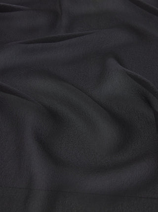 VELVET TRIM MODERN TIE BLOUSE