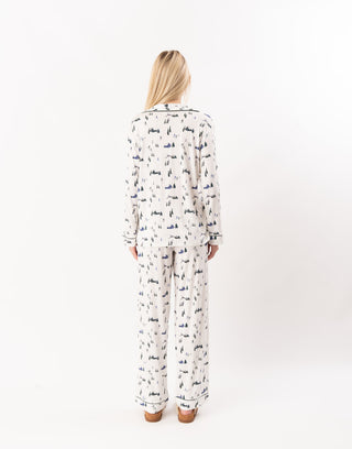 GISELE PRINTED LONG PJ SET