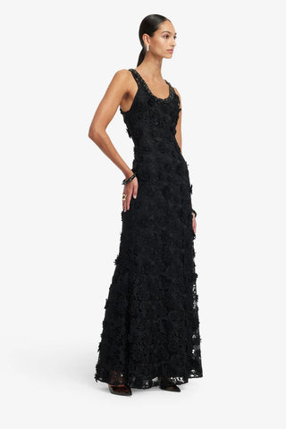 HELENA LACE EMBELLISHED MAXI DRESS
