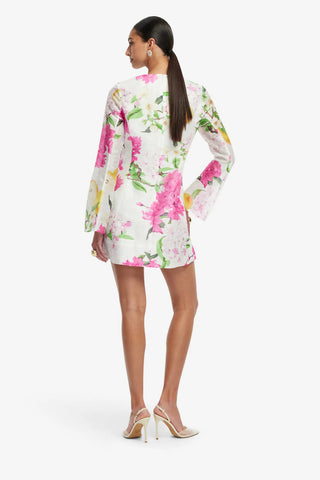 SUZANNE BELL SLEEVE MINI DRESS