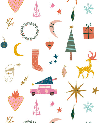 MOD HOLIDAY LONG SLEEVE PAJAMA PANTS SET