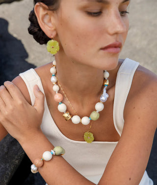 NEW BLOOM EARRINGS IN CANARY
