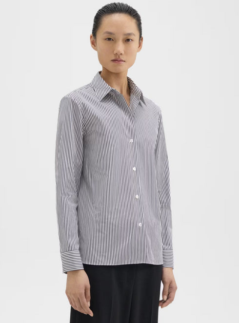 STRAIGHT SHIRT IN COTTON