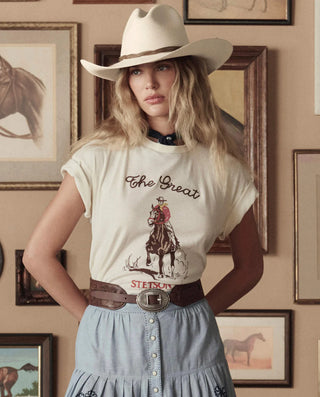 THE TOOLED WAIST BELT