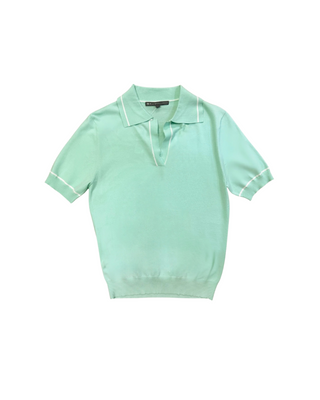 KNIT POLO TEE