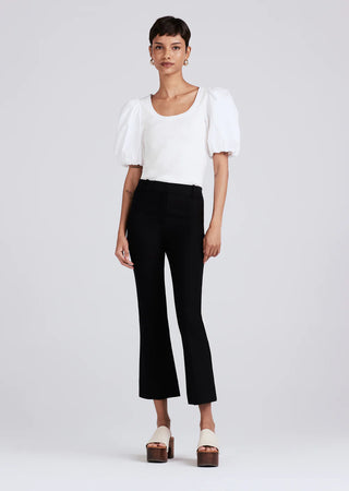 CROSBY CROPPED FLARE TROUSER